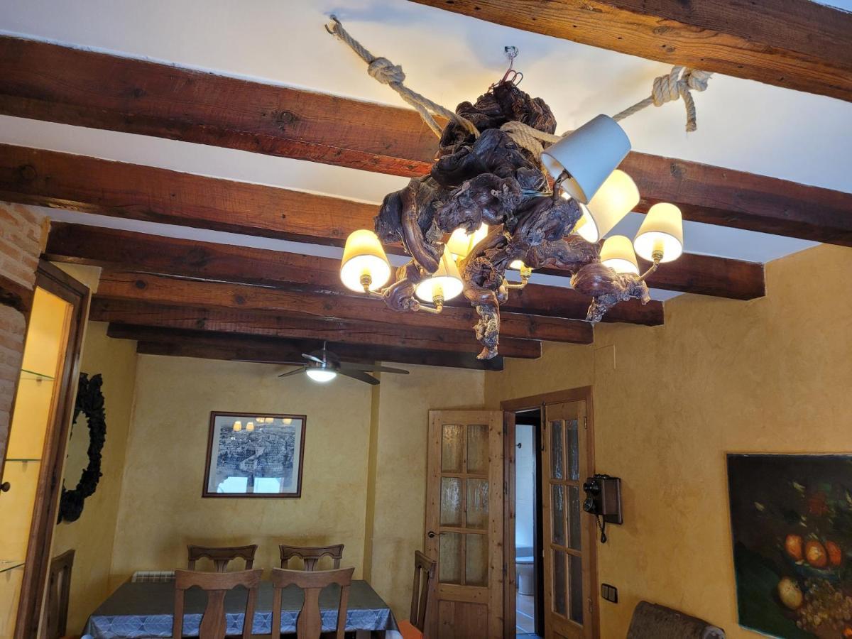 Casa Rural La Vid Cadalso de los Vidrios Bagian luar foto